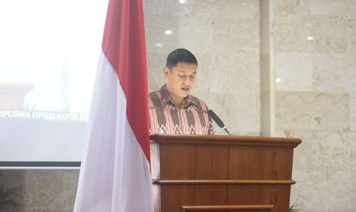 Wali Kota Kediri Jelaskan Nota Keuangan Raperda tentang P-APBD TA 2023 Dalam Rapat Paripurna DPRD