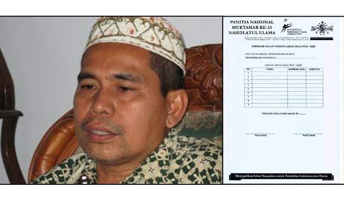 Rais Syuriah PCNU Jember: Formulir AHWA untuk Menjebak Peserta Muktamar Rais Syuriah PCNU Jember: Formulir AHWA untuk Menjebak Peserta Muktamar