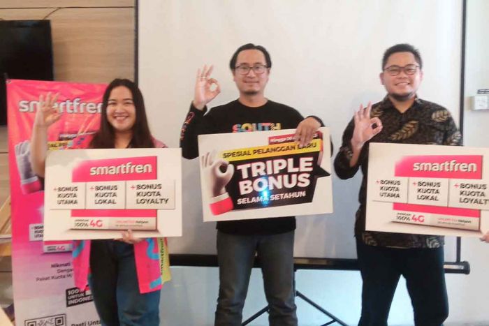 Smartfren Perkenalkan Triple Bonus dan Video Call Tanpa Menggunakan Kuota Smartfren Perkenalkan Triple Bonus dan Video Call Tanpa Menggunakan Kuota