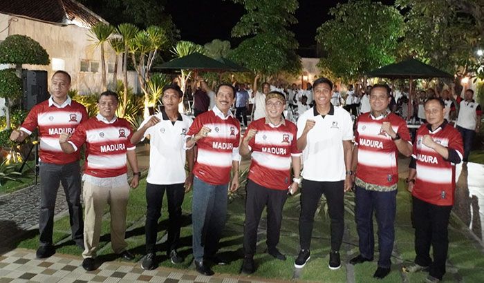Jelang Liga 1 Musim 2022-2023, Bupati Pamekasan Gelar Silaturahmi Dengan Tim Madura United