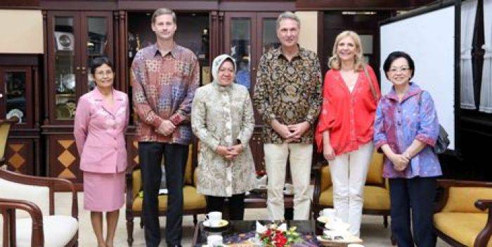 Bicarakan Permasalahan Surabaya, Dubes Belanda Kunjungi Walikota