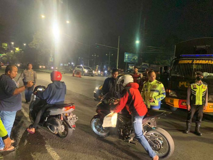 Polresta Sidoarjo Amankan Ratusan Sepeda Motor Bodong
