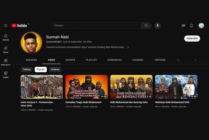 Sesat! PC GP Ansor Ngawi Laporkan Akun Youtube Sunnah Nabi Sesat! PC GP Ansor Ngawi Laporkan Akun Youtube Sunnah Nabi