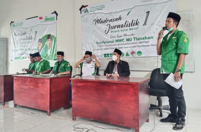 ​PAC GP Ansor Tlanakan Pamekasan Gelar Madrasah Jurnalistik