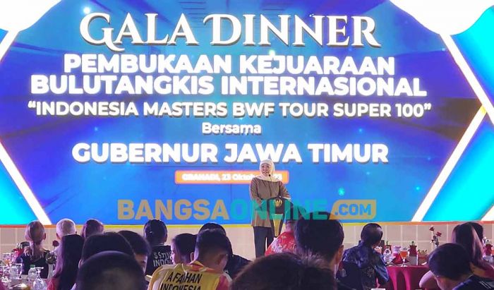 Indonesia Masters Super 100 Siap Digelar Besok, Gubernur Khofifah: Ayo Ramaikan!