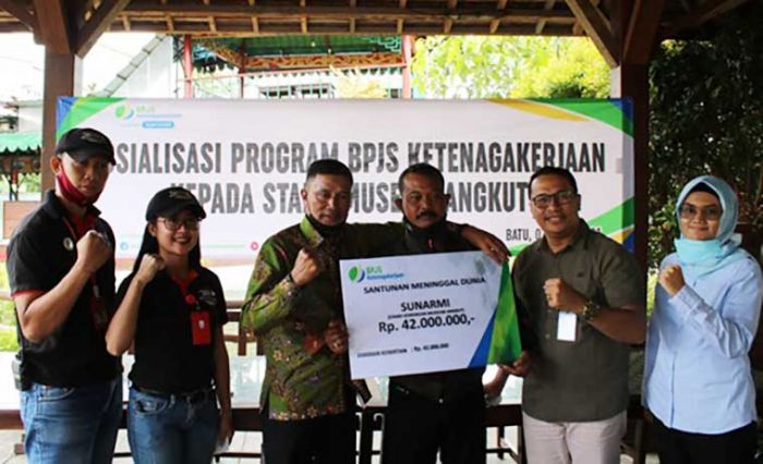 Berikan Jaminan di Masa Tua, BPJS Ketenagakerjaan Edukasi Pemilik Stand Museum Angkut