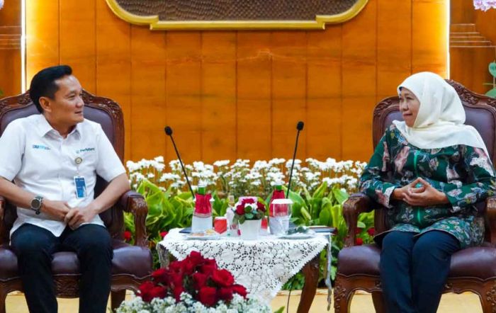 Terima Kunjungan Kepala Divre Perhutani Jatim, Gubernur Khofifah Bahas Potensi Perhutanan Sosial Terima Kunjungan Kepala Divre Perhutani Jatim, Gubernur Khofifah Bahas Potensi Perhutanan Sosial