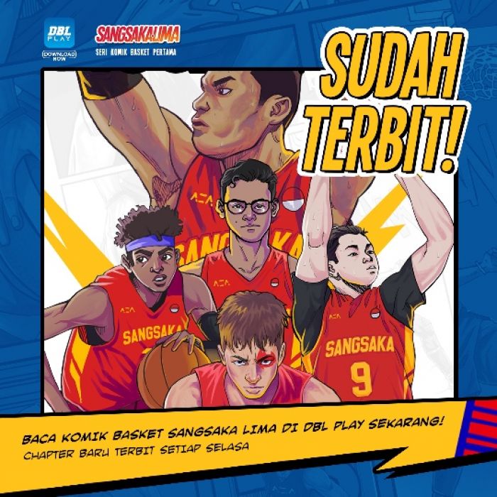 Seri Komik Basket Pertama Indonesia Terbit, Dua Chapter Tersedia Hari ini di DBL Play