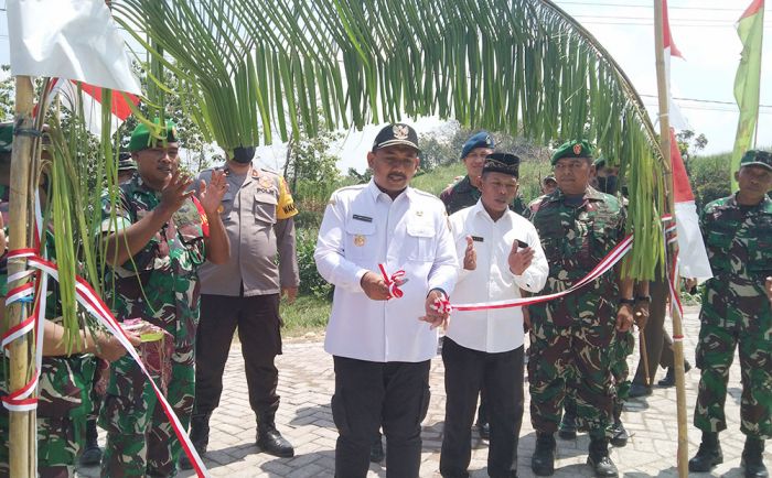 Serah Terima Hasil TMMD ke-114, Bupati Ngawi Apresiasi TNI
