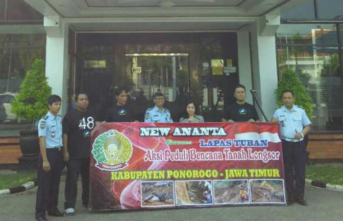Peduli Korban Longsor Ponorogo, WBP Lapas Tuban Galang Dana Sambil Gelar Orkes Peduli Korban Longsor Ponorogo, WBP Lapas Tuban Galang Dana Sambil Gelar Orkes