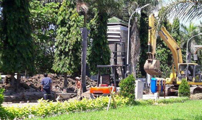 Pelaksana Proyek Box Culvert di depan Pemkab Gresik Terancam Diblacklist Pelaksana Proyek Box Culvert di depan Pemkab Gresik Terancam Diblacklist