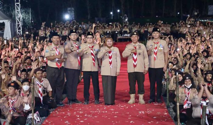 Jambore Pramuka Jatim 2023, Gubernur Khofifah Minta Peserta Bangun Optimisme Raih Cita-cita Jambore Pramuka Jatim 2023, Gubernur Khofifah Minta Peserta Bangun Optimisme Raih Cita-cita