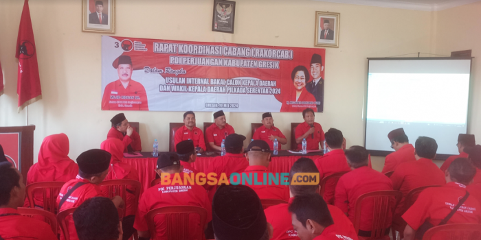 Rakorcab PDIP Gresik Usulkan 5 Nama ke DPP untuk Maju Pilkada 2024 Rakorcab PDIP Gresik Usulkan 5 Nama ke DPP untuk Maju Pilkada 2024