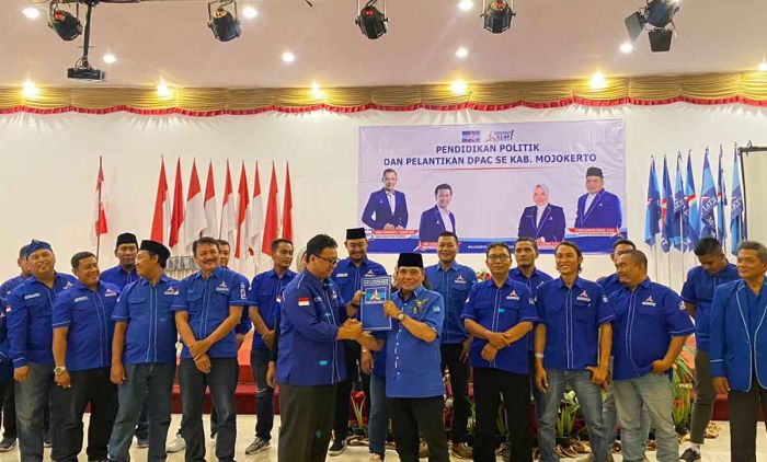 Jelang Pemilu 2024, Ratusan Koordinator Saksi Partai Demokrat di Mojokerto Raya Diberi Pelatihan Jelang Pemilu 2024, Ratusan Koordinator Saksi Partai Demokrat di Mojokerto Raya Diberi Pelatihan