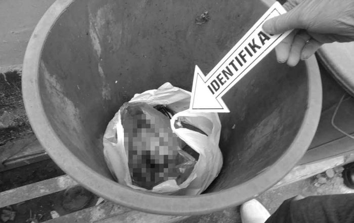 Jenazah Bayi di Tong Sampah Gegerkan Warga Benowo Surabaya