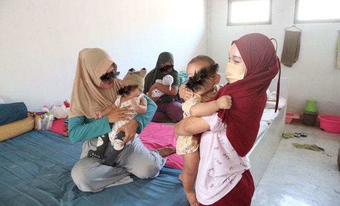 Rawat Tiga Anak Warga Binaan, Rutan Perempuan Surabaya Sulap Kamar Hunian Jadi Nursery Room Rawat Tiga Anak Warga Binaan, Rutan Perempuan Surabaya Sulap Kamar Hunian Jadi Nursery Room