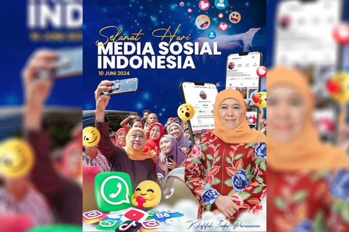 Pesan Khofifah di Hari Media Sosial Indonesia Pesan Khofifah di Hari Media Sosial Indonesia