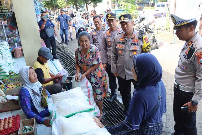 Jelang Bulan Ramadhan, Kapolres Ngawi Pantau Harga dan Ketersedian Sembako