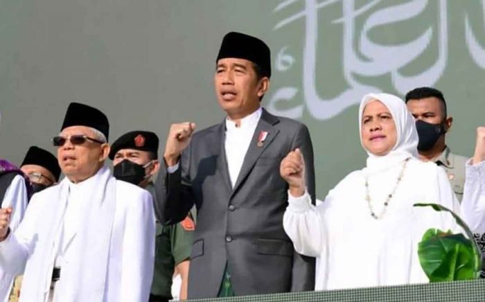 Ini Pesan Presiden Jokowi saat Membuka Resepsi Puncak Satu Abad NU di Sidoarjo Ini Pesan Presiden Jokowi saat Membuka Resepsi Puncak Satu Abad NU di Sidoarjo