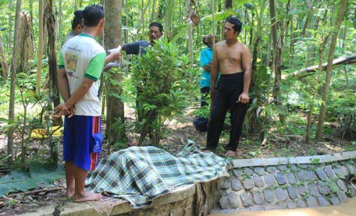 Mayat Terapung di Irigasi Desa Sanan Tulungagung Gegerkan Warga