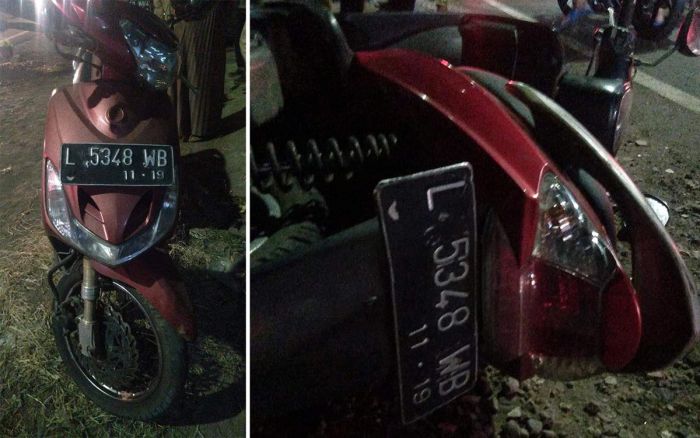 Pria Tanpa Identitas Tewas Tertabrak Truk di Jalan Raya Gilang Sidoarjo, Sopir Diamankan Warga