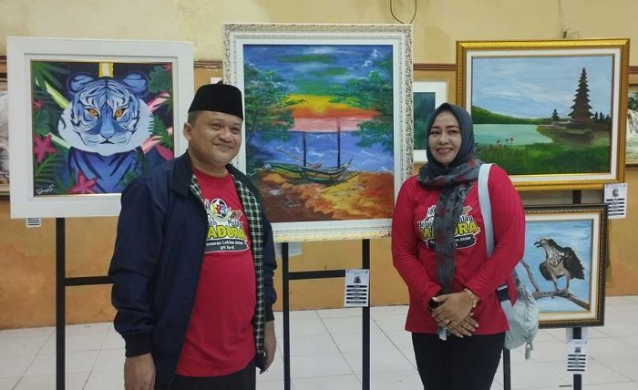 Menjelajahi Pulau Madura Lewat Pameran Lukisan, Pj Bupati Sampang Dukung Seniman Semangat Berkarya