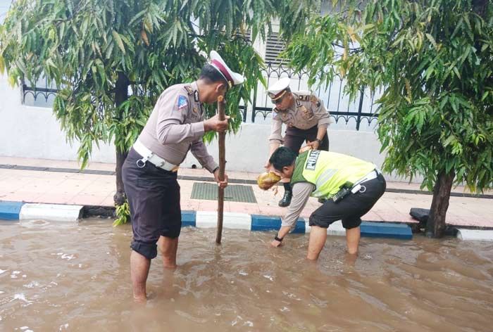 Hujan Dua Jam, Pamekasan Wilayah Kota Banjir