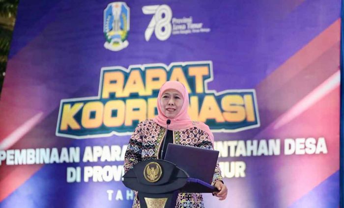 Di Rakor Pembinaan Aparatur Pemerintahan Desa, Gubernur Khofifah Launching Sibermata Desa 2.0 Di Rakor Pembinaan Aparatur Pemerintahan Desa, Gubernur Khofifah Launching Sibermata Desa 2.0