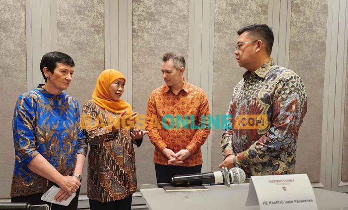 Gubernur Khofifah Sambut Baik Western Sydney University di Surabaya, Ada 5 Prodi Unggulan Gubernur Khofifah Sambut Baik Western Sydney University di Surabaya, Ada 5 Prodi Unggulan