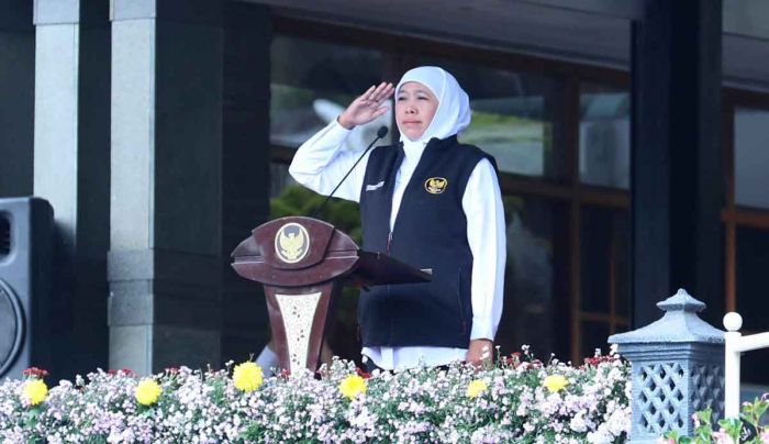 Berikut Pesan Gubernur Khofifah saat Pimpin Apel Siaga Bencana Hidrometeorologi di Kota Batu Berikut Pesan Gubernur Khofifah saat Pimpin Apel Siaga Bencana Hidrometeorologi di Kota Batu