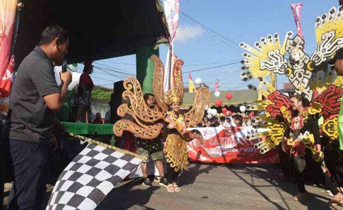 Begini Pesan Wali Kota Kediri saat Berangkatkan Jalan Santai RW 10 Permata Hijau