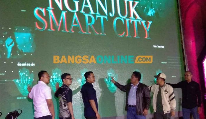 Kang Marhaen Launching Nganjuk Smart City Kang Marhaen Launching Nganjuk Smart City
