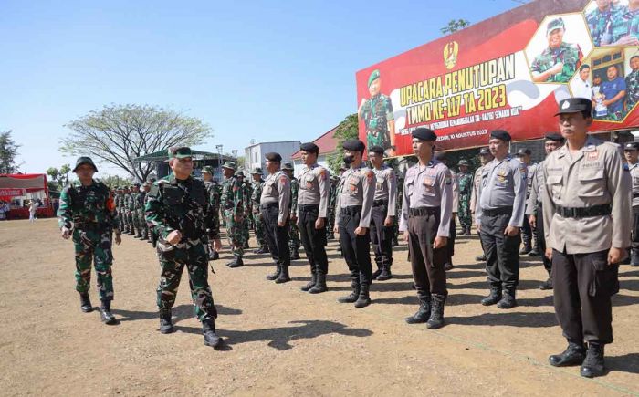 Rangkaian Penutupan TMMD Ke-117, Kasdam V/Brawijaya Pimpin Upacara hingga Tinjau Hasil Pembangunan Rangkaian Penutupan TMMD Ke-117, Kasdam V/Brawijaya Pimpin Upacara hingga Tinjau Hasil Pembangunan