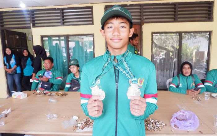 Kisah Javier, Siswa SMPN 2 Bangkalan Peraih 2 Perak di Porpov Jatim 2023