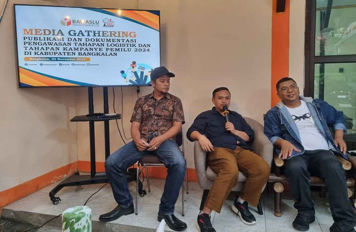 Gelar Media Gathering, Bawaslu Bangkalan Peringatkan soal Aturan Pemilu Gelar Media Gathering, Bawaslu Bangkalan Peringatkan soal Aturan Pemilu