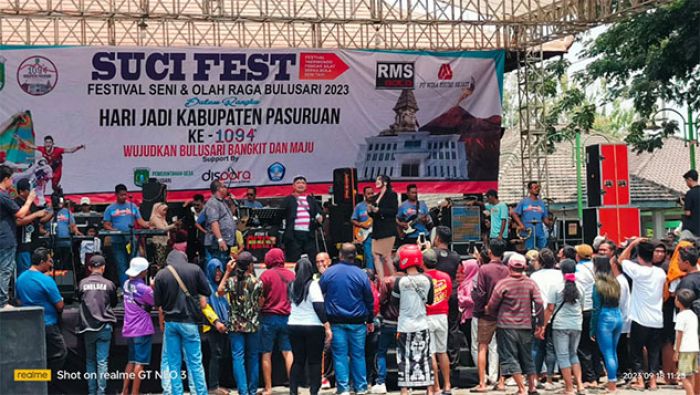 Peringati Hari Jadi Kabupaten Pasuruan ke-1094, Suci Fest Jadi Wadah Cari Bibit Anak Muda Berbakat Peringati Hari Jadi Kabupaten Pasuruan ke-1094, Suci Fest Jadi Wadah Cari Bibit Anak Muda Berbakat