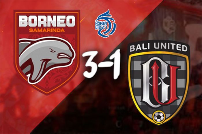 Hasil Borneo FC vs Bali United: Pesut Etam Redam Serdadu Tridatu
