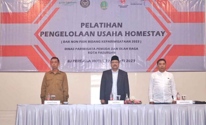 Di Pelatihan Pengelolaan Usaha Homestay, Gus Ipul: Kuatkan Warna Kota Pasuruan dengan Produk Lokal