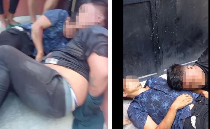 Tertangkap Basah, Dua Pelaku Curanmor Berjaket Bonek Dimassa Warga di Gubeng Kertajaya Tertangkap Basah, Dua Pelaku Curanmor Berjaket Bonek Dimassa Warga di Gubeng Kertajaya
