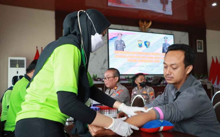 93 Personel Polres Mojokerto Kota Ikuti Rikkes Berkala Tahap I