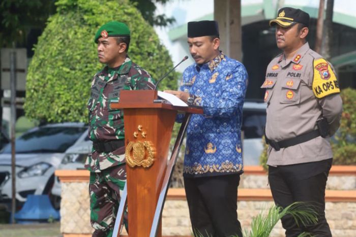 ​Jelang Mudik Lebaran, Polres Ngawi Bersama Forkopimda Gelar Persiapkan Ribuan Pos Pengamanan