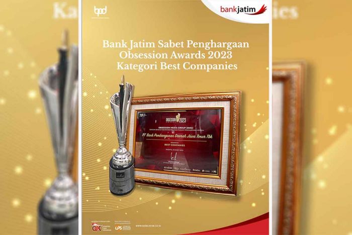 Bank Jatim Berhasil Raih Penghargaan Obsession Awards 2023 Kategori Best Companies Bank Jatim Berhasil Raih Penghargaan Obsession Awards 2023 Kategori Best Companies