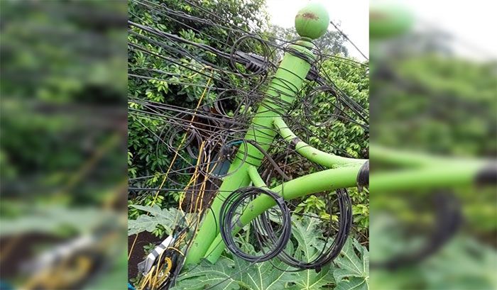 Dinas PUCKPP Banyuwangi Segera Tertibkan Kabel Semrawut di LPJU Dinas PUCKPP Banyuwangi Segera Tertibkan Kabel Semrawut di LPJU