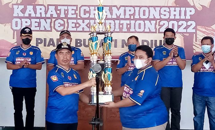 Cari Bibit Atlet Karate, Wakil Bupati Madiun Buka Bimari Cup 1