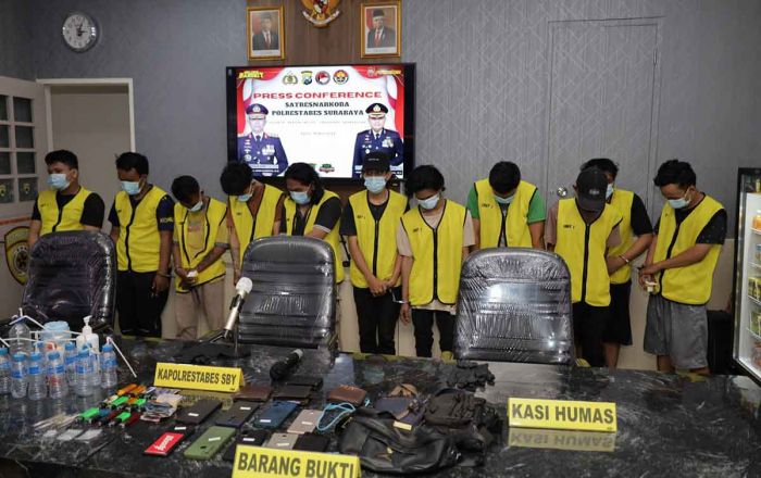 11 Pengguna Sabu di Jalan Kunti Surabaya Jalani Rehabilitasi