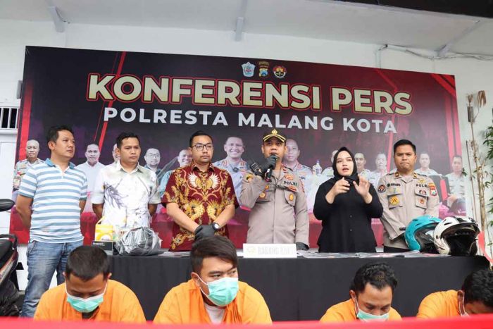 Pelaku Curanmor dan Penadah di Kota Malang Berhasil Ditangkap, Polisi Amankan 5 Unit Sepeda Motor Pelaku Curanmor dan Penadah di Kota Malang Berhasil Ditangkap, Polisi Amankan 5 Unit Sepeda Motor