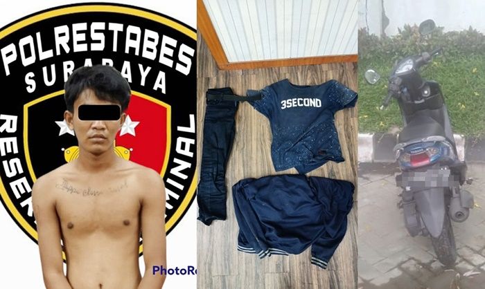 Beraksi di Lima Lokasi, Pelaku Curanmor Warga Kapas Krampung Surabaya Diringkus Polisi, Ada yang DPO