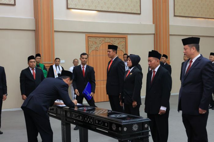 Lantik 13 PPNS, Plt Kakanwil Kemenkumham Jatim Tekankan Sinergi dan Kolaborasi Lantik 13 PPNS, Plt Kakanwil Kemenkumham Jatim Tekankan Sinergi dan Kolaborasi