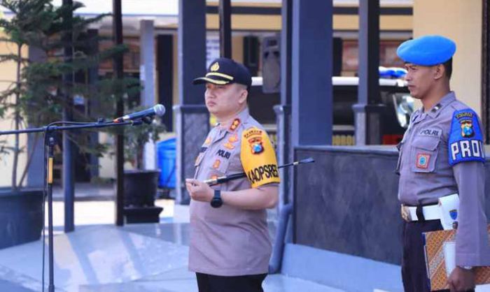Kapolres Baru Ponorogo AKBP Arief Fitrianto Pimpin Apel Perdana