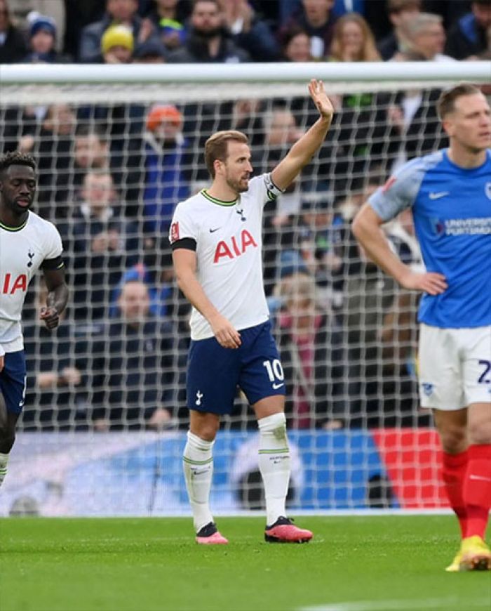 Hasil Piala FA Tottenham Hotspur vs Portsmouth: Gol Semata Wayang Kane Menangkan The Lilywhites